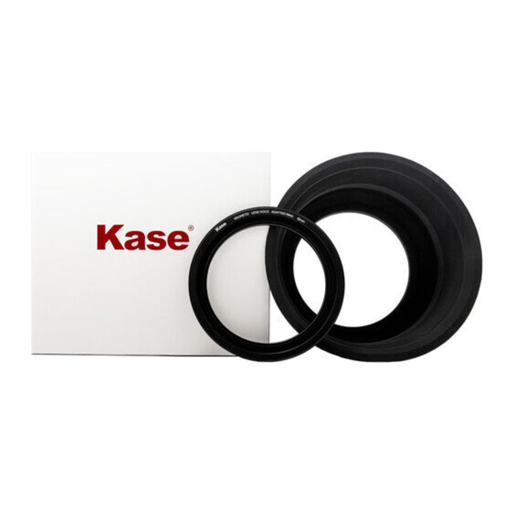 Kase 82mm Magnetic Circular Lens Hood with Magnetic Adaptor Ring