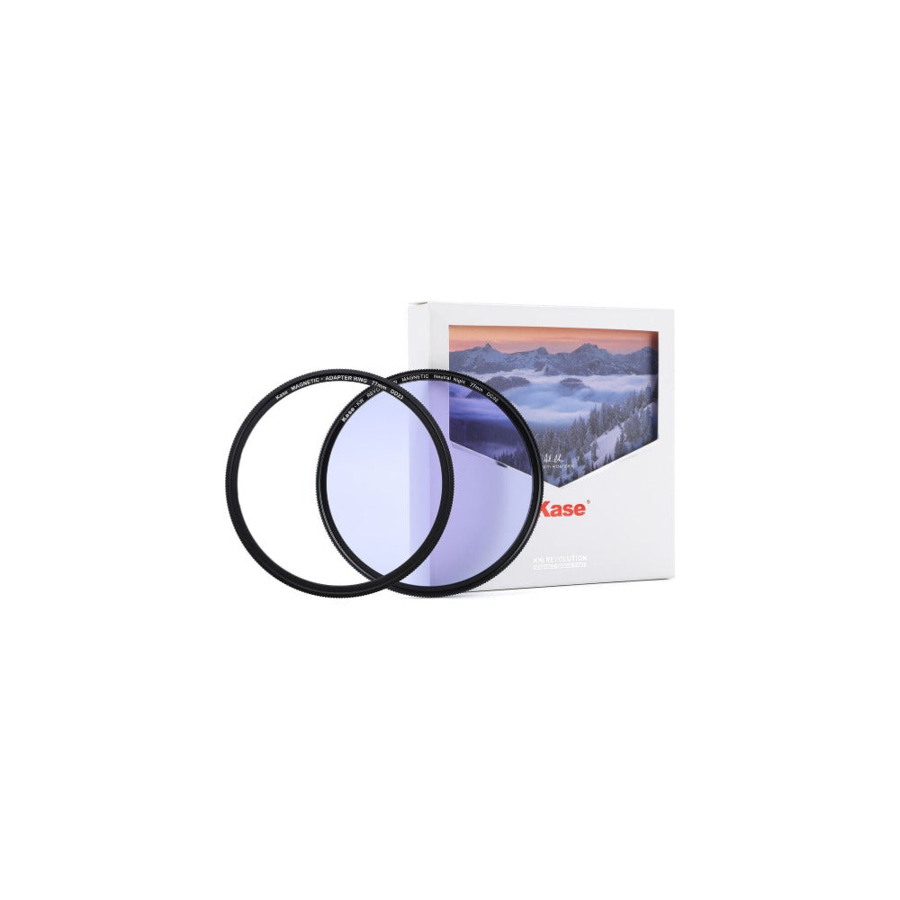 Kase KW Revolution Neutral Night Pollution Filter with Magnetic Adapter Ring (77mm)