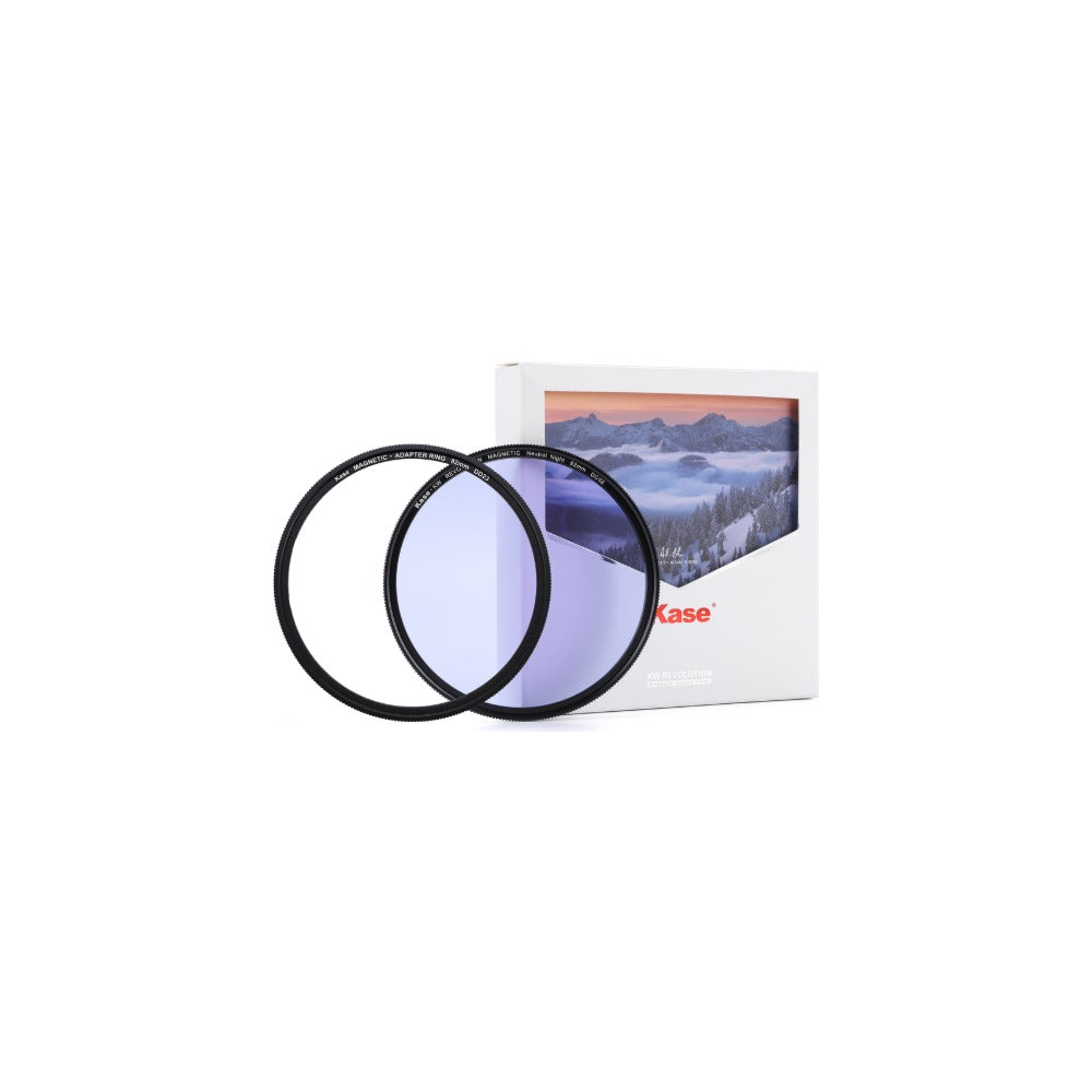 Kase KW Revolution Neutral Night Pollution Filter with Magnetic Adapter Ring (82mm)