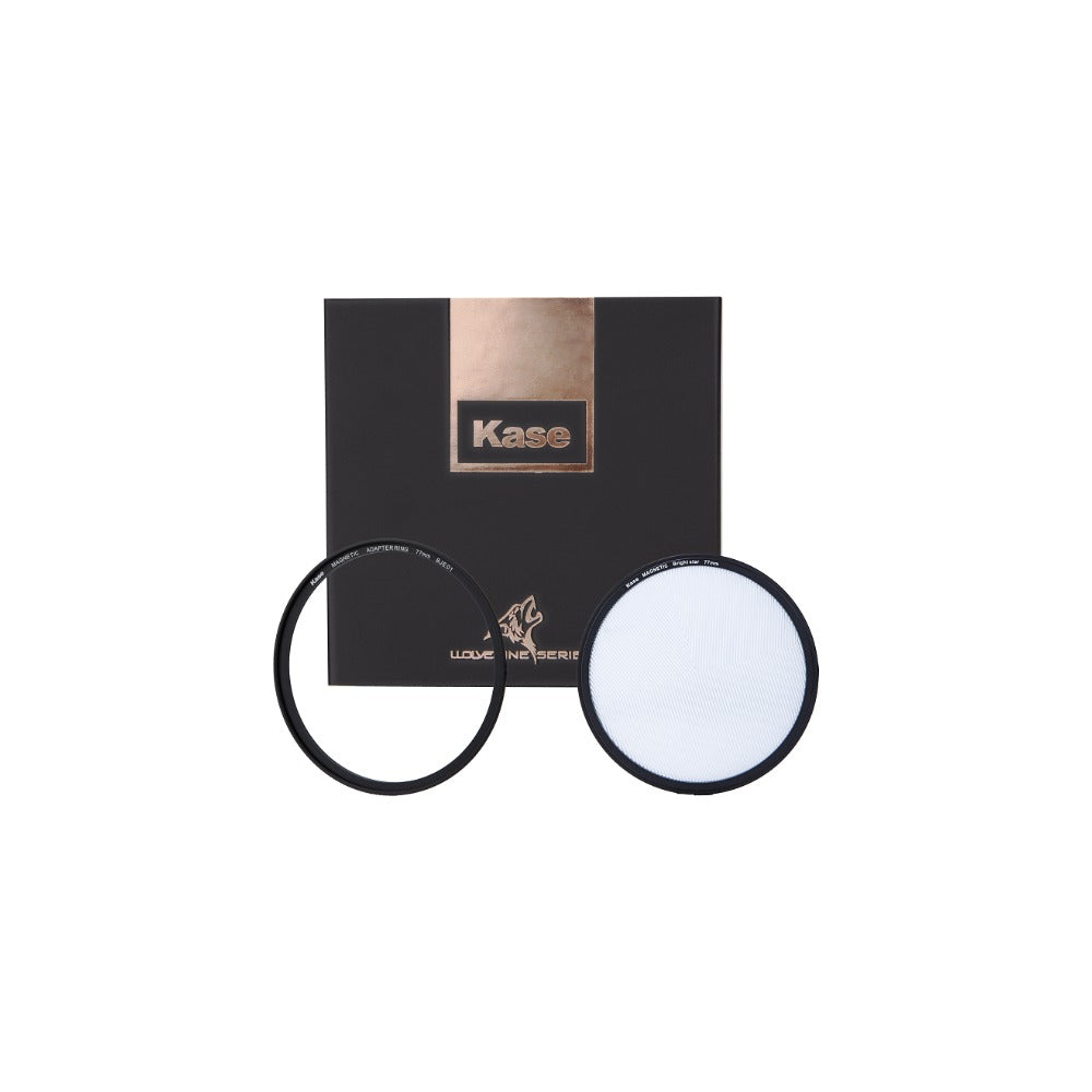 Kase 82mm Magnetic Star Focusing Filter with Adaptor Ring