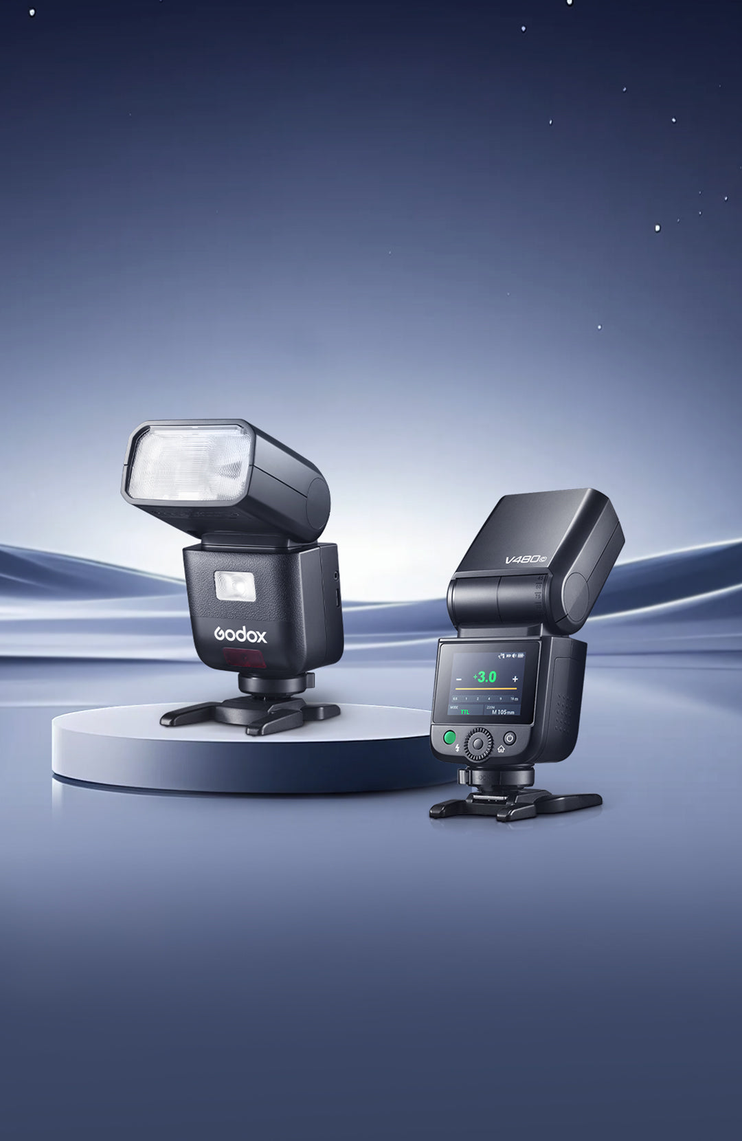 Godox V480O TTL L-Ion Touch Screen Flash (Olympus and Panasonic)