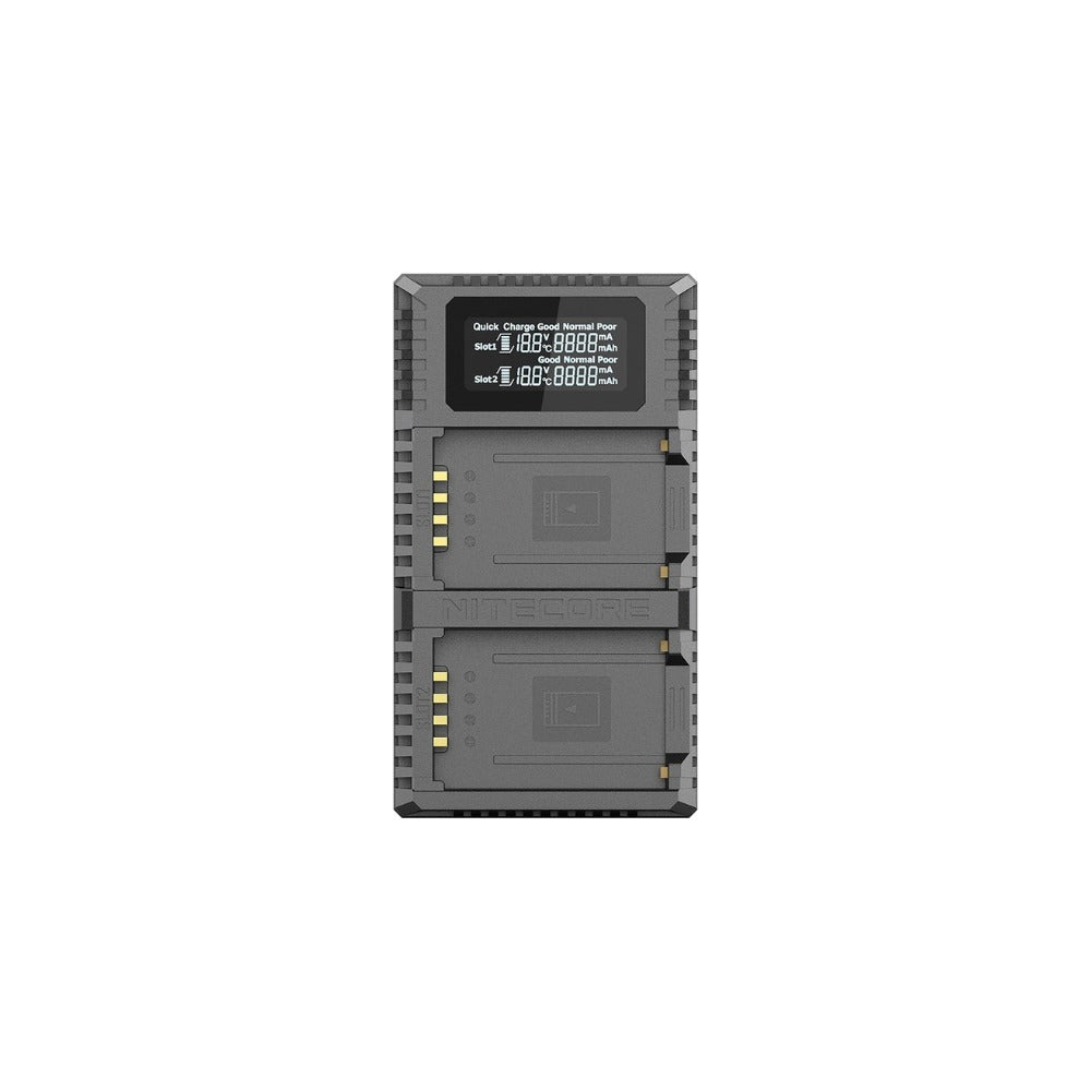 Nitecore FX2 Pro Fujifilm USB Dual Slot Charger for Fuji NP-T125