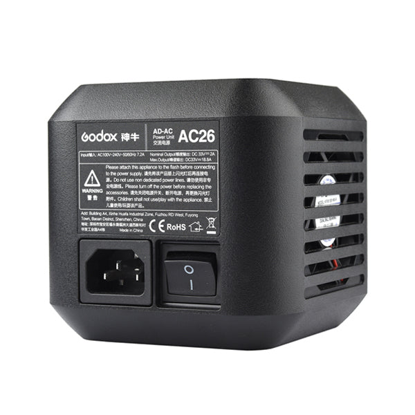 GODOX AC Power Adaptor for AD600 series portable Flash Light image 2