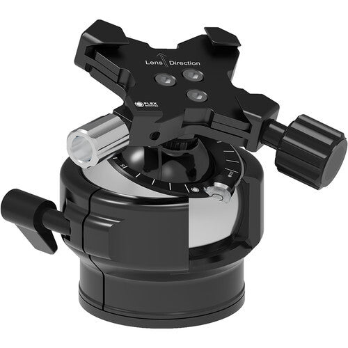 FlexShooter Pro Ball Head with Arca-Type Locking Knob - Black Edition