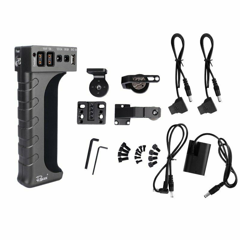 Rolux 72wh Camera Handle Battery FIT WITH Blackmagic 4k/6k Cage RL-BD1170N