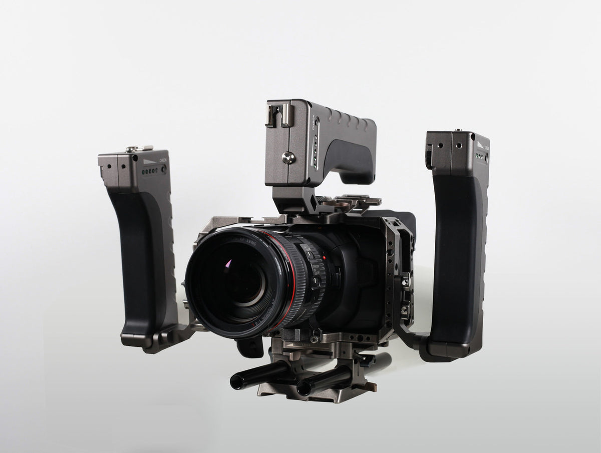 Rolux 72wh Camera Handle Battery FIT WITH Blackmagic 4k/6k Cage RL-BD1170N