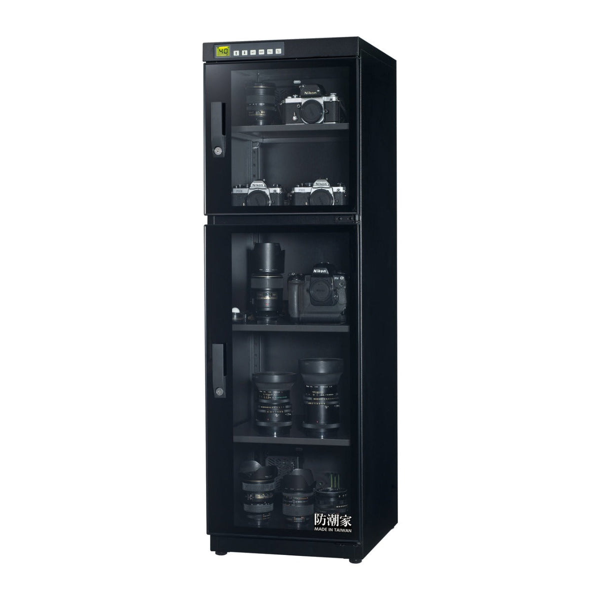 eDry 215L Dry Cabinet FD-196A(Fast Dehumidifying Model ,100% Made in Taiwan)