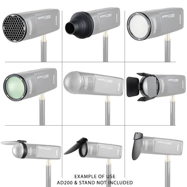 GODOX AK-R1 ROUND HEAD ACCESSORY KIT FOR AD200 , H200R image 9
