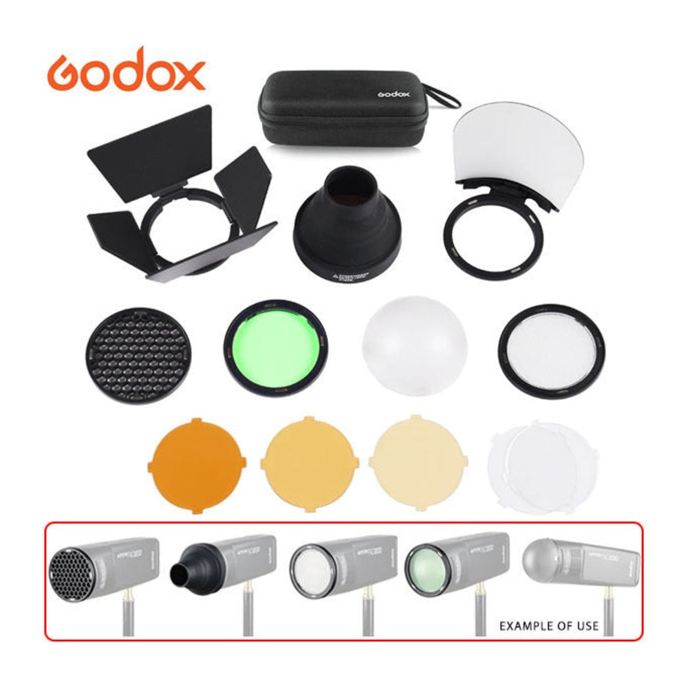 GODOX AK-R1 ROUND HEAD ACCESSORY KIT FOR AD200 , H200R image 1