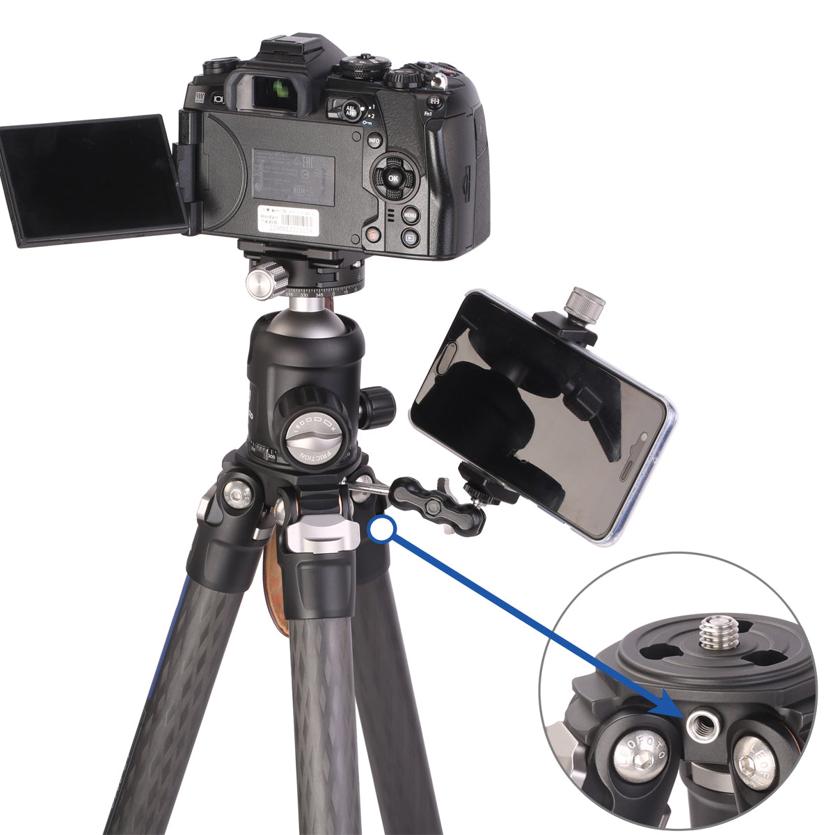 LEOFOTO Ranger TRIPOD KIT CARBON FIBRE LS-284C + LH30