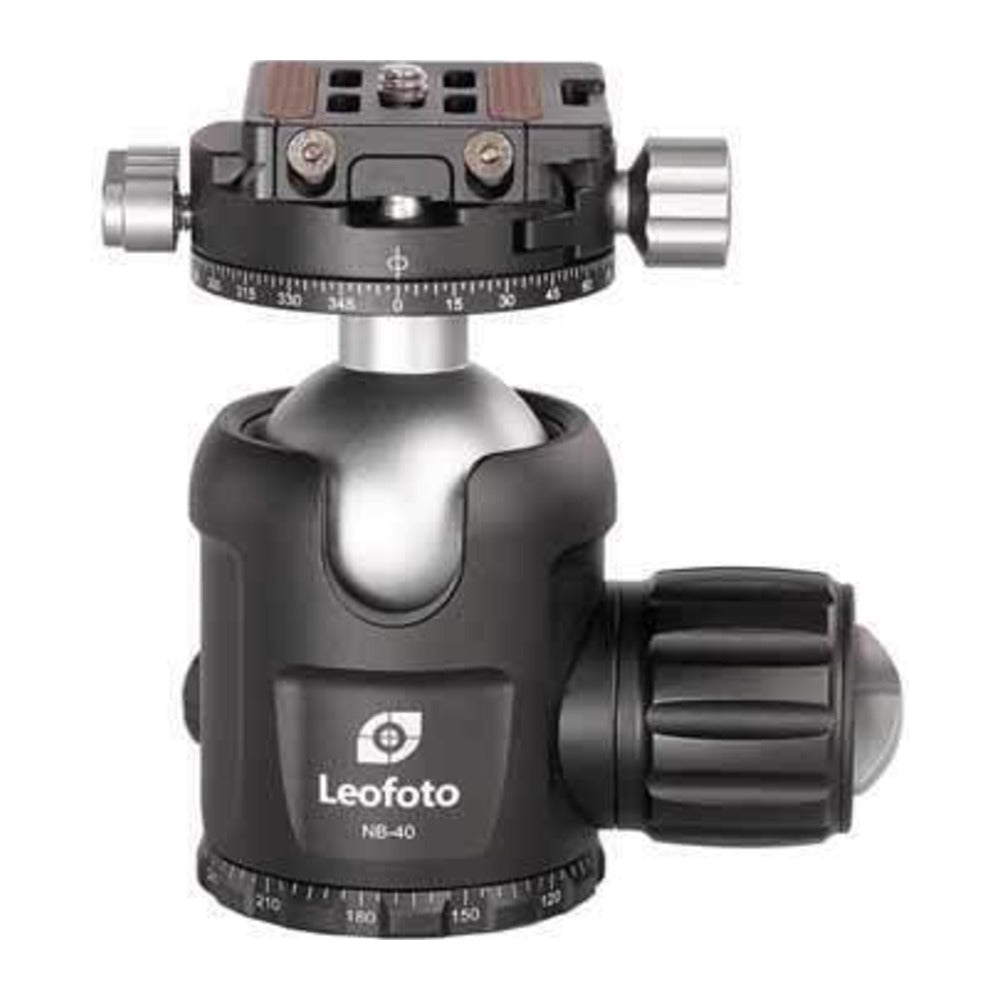 LEOFOTO PRO BALL HEAD WITH PANNING CLAMP NB-40 (DOUBLE-ACTION)