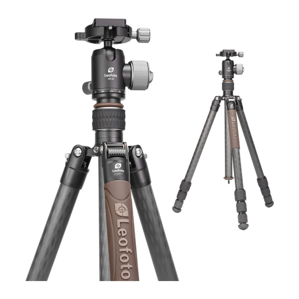 Leofoto Urban Series Carbon Fibre Tripod Kit LX-254CT+XB32