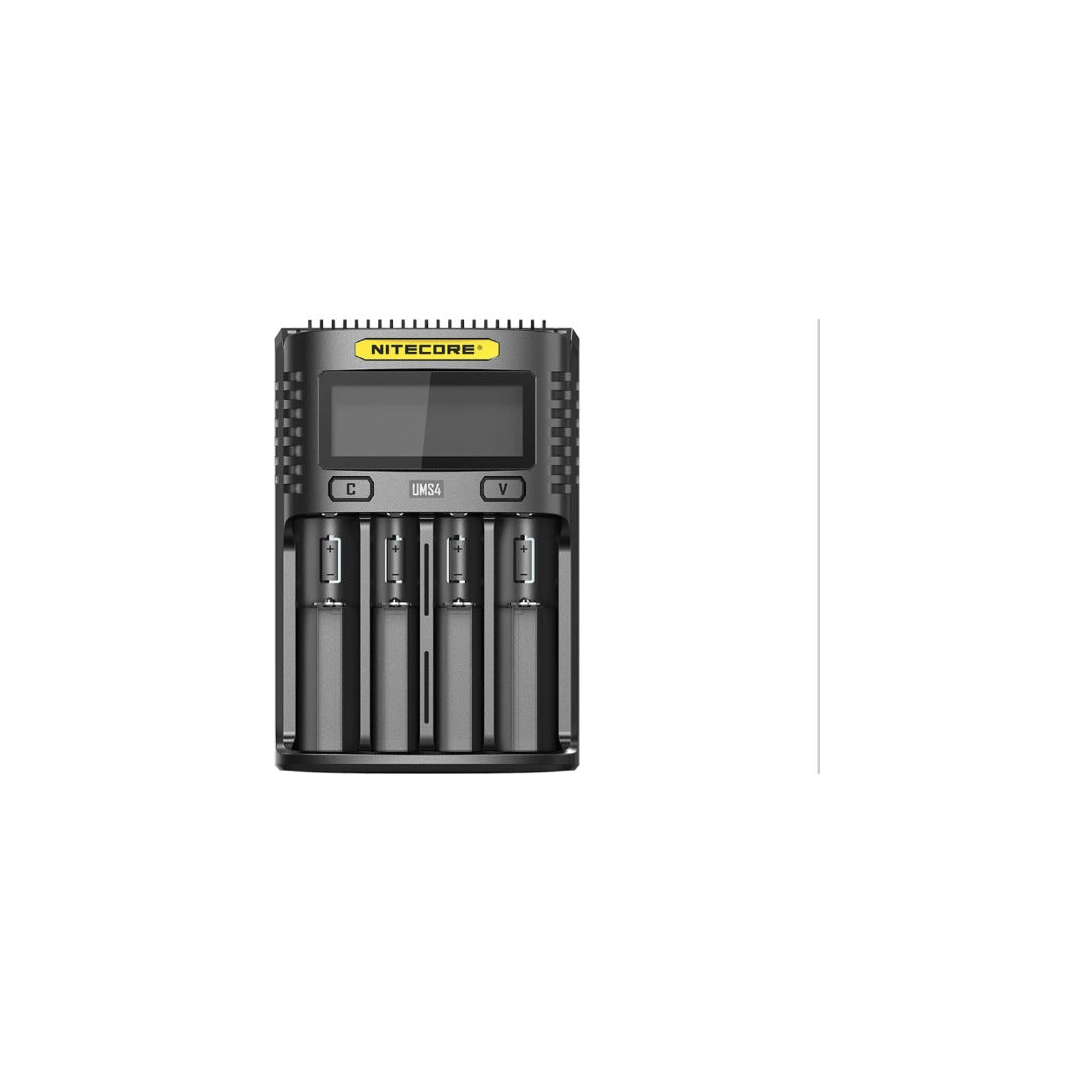 Nitecore UMS4 Smart USB 4-Slot Battery Charger For AA/AAA Battery