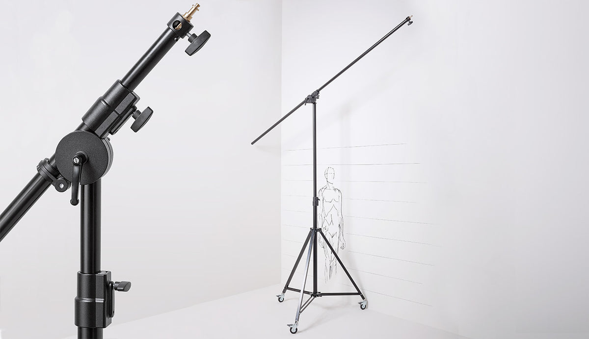 Muraro Heavy Duty Boom Stand with Arm Kit MUB02SB