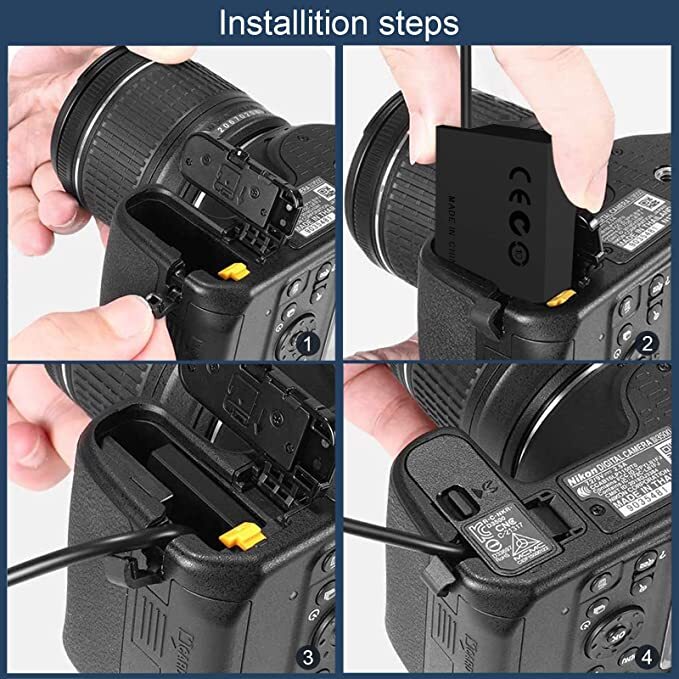 MC FOTO Gears ACK-E15 (CA-PS700) AC ADAPTER KIT FOR CANON EOS REBEL SL1