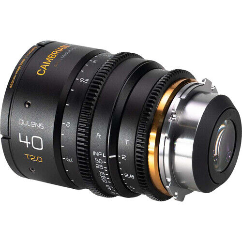 Dulens APO Cambrian Prime 40mm T2.0 Lens (ARRI PL, Imperial, Black)