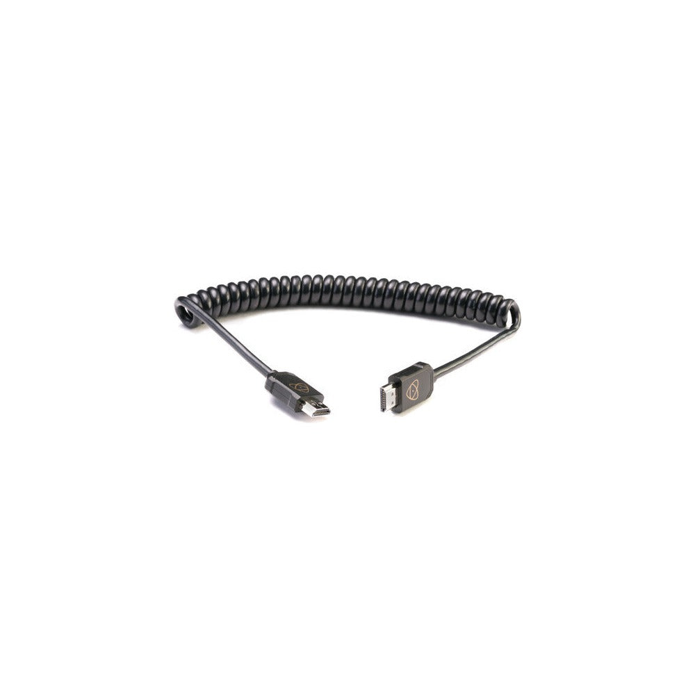 Atomos HDMI 2.0 4K60 Coiled Cable 40cm