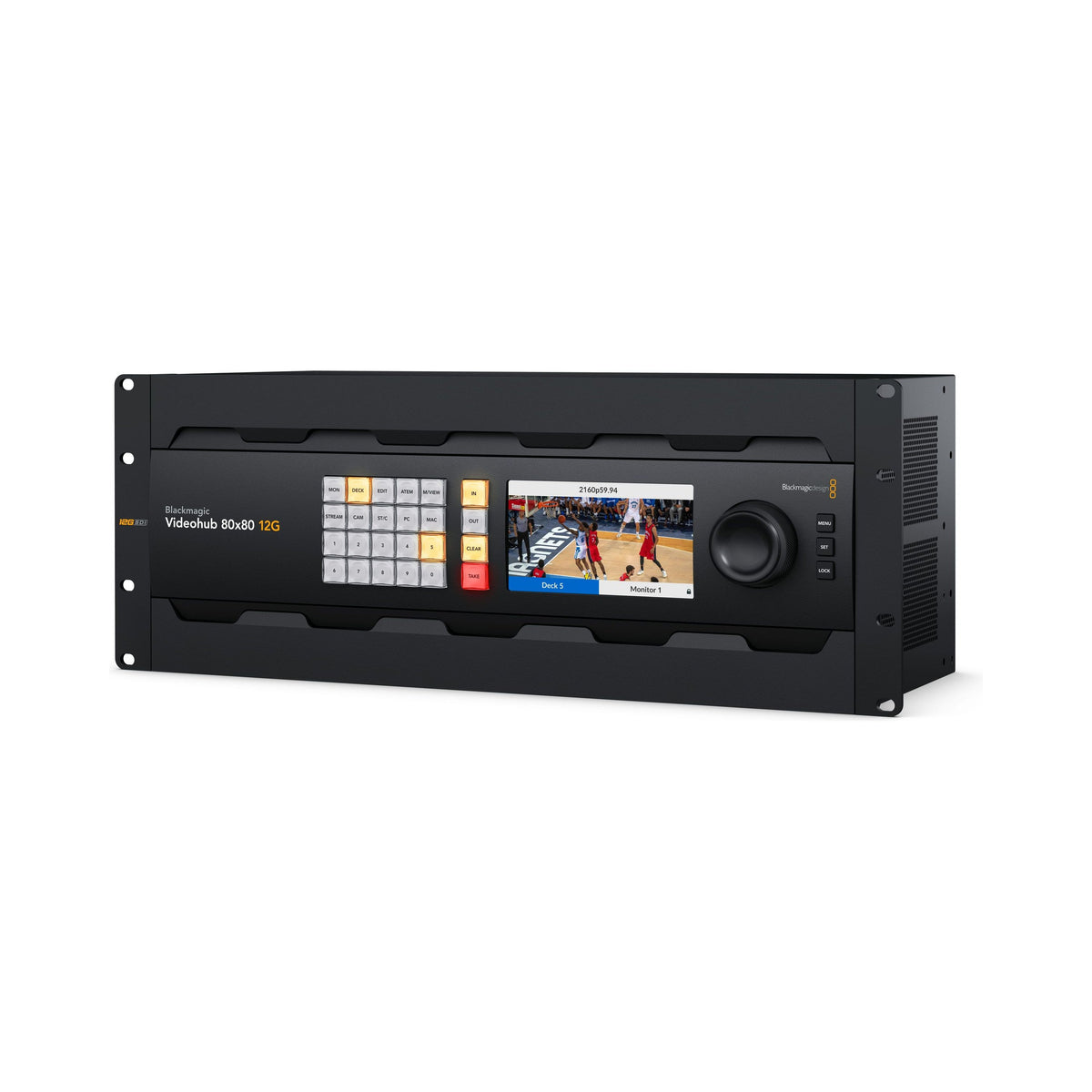 Blackmagic Design Videohub 80x80 12G Zero-Latency Video Router