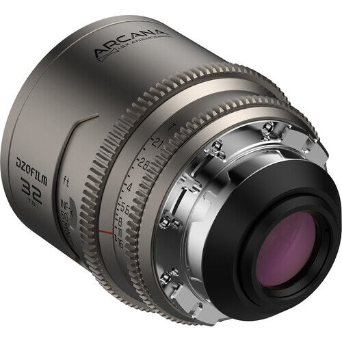 DZOFilm Arcana 32mm Anamorphic Prime Lens (ARRI PL, Titanium - Metric)