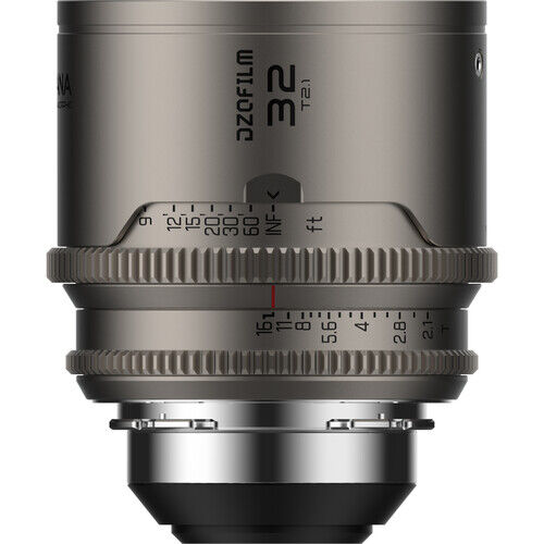 DZOFilm Arcana 32mm Anamorphic Prime Lens (ARRI PL, Titanium - Metric)