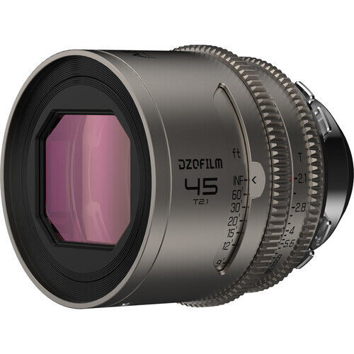 DZOFilm Arcana Anamorphic Prime 3-Lens Kit (ARRI PL, Titanium - Imperial)