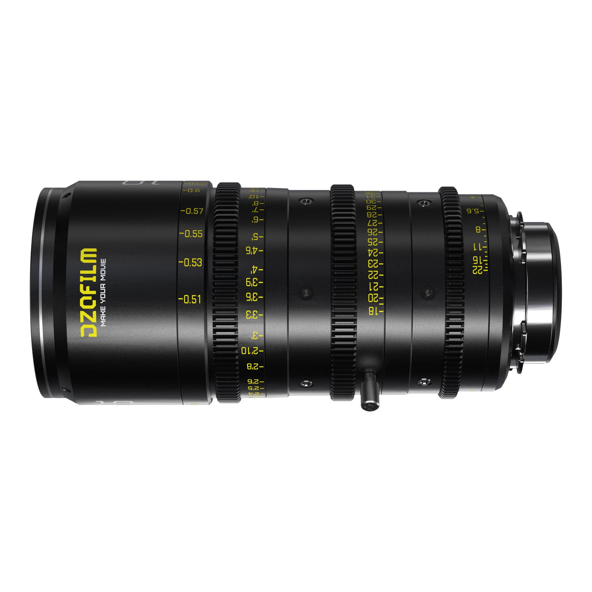 DZOFILM Catta Ace 18-35mm T2.9 cine zoom lens, opposite side view