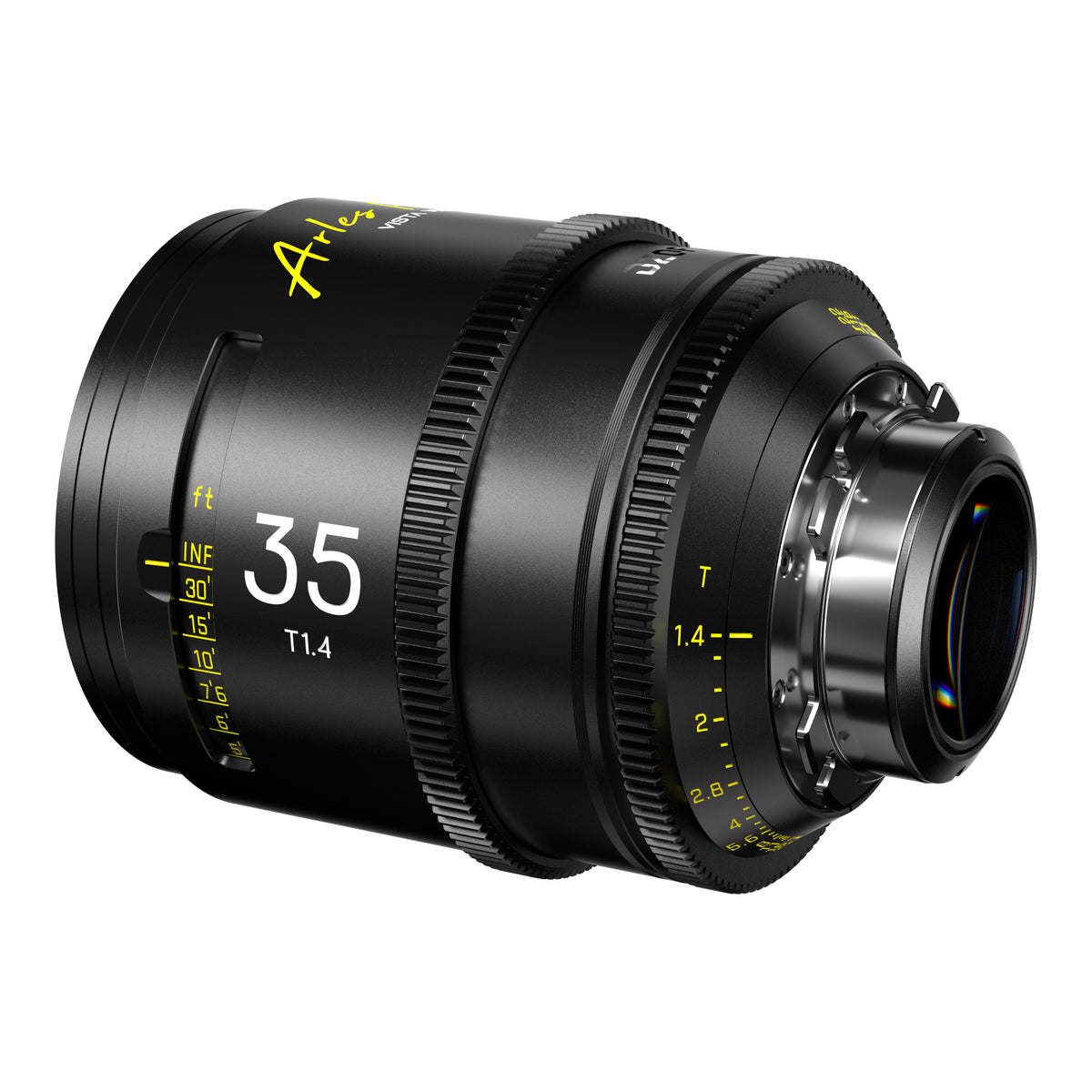 DZOFilm Arles 35mm T1.4 FF/VV Prime Cine Lens (ARRI PL, Feet), rear angle