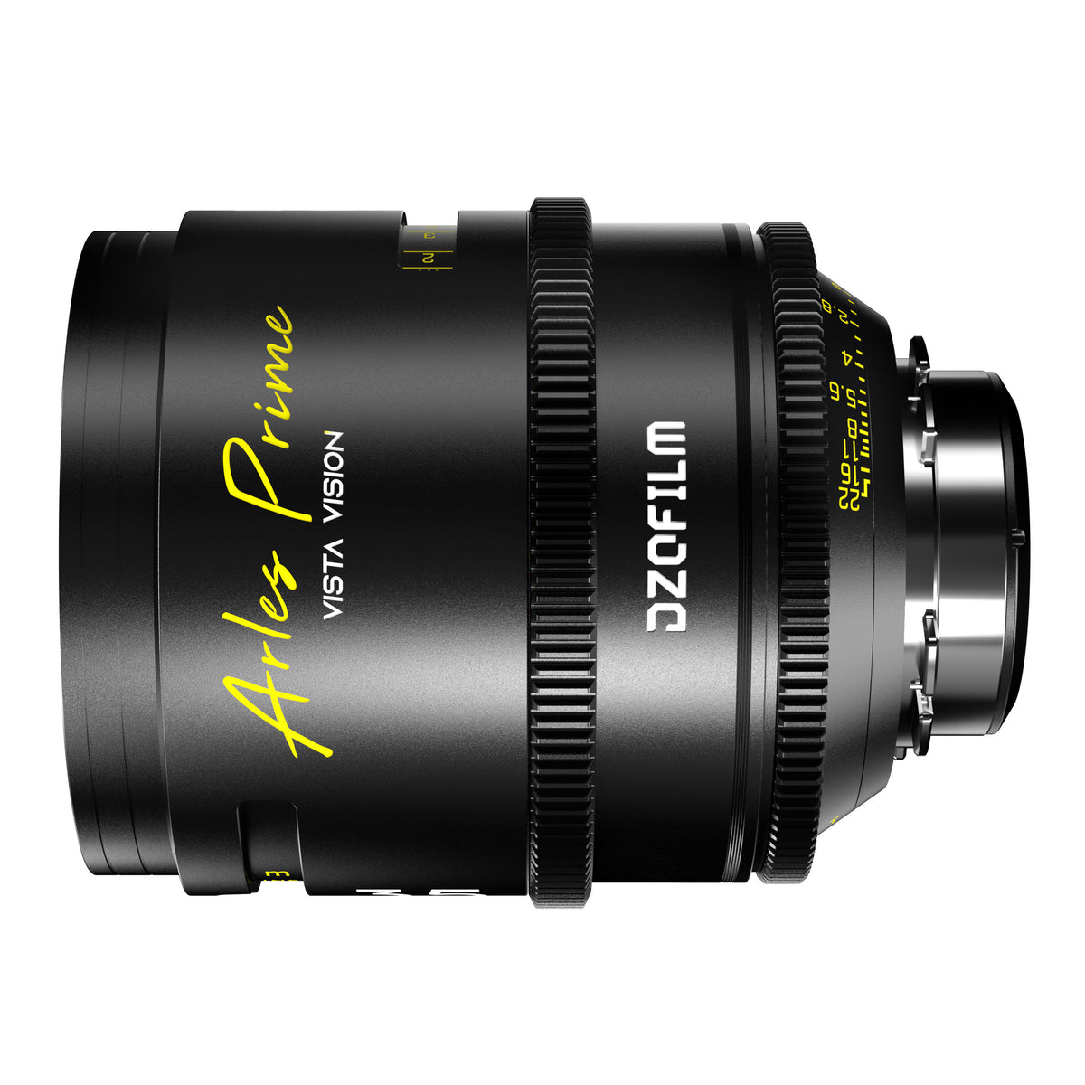 DZOFilm Arles 35mm T1.4 FF/VV Prime Cine Lens (ARRI PL, Meter), opposite side view
