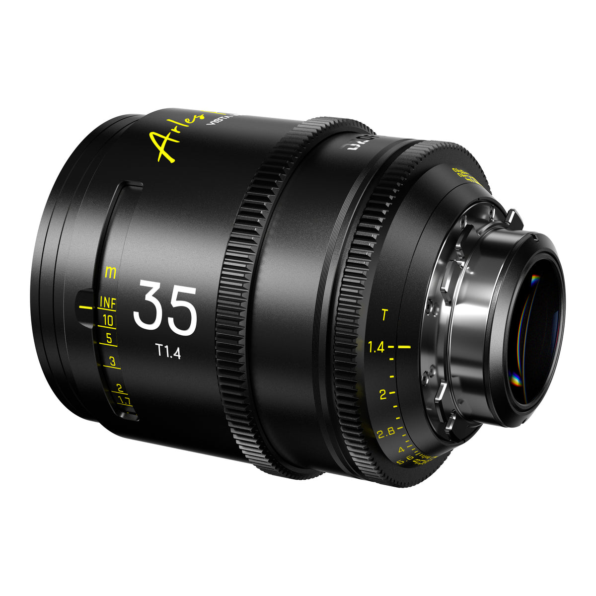 DZOFilm Arles 35mm T1.4 FF/VV Prime Cine Lens (ARRI PL, Meter), rear angle