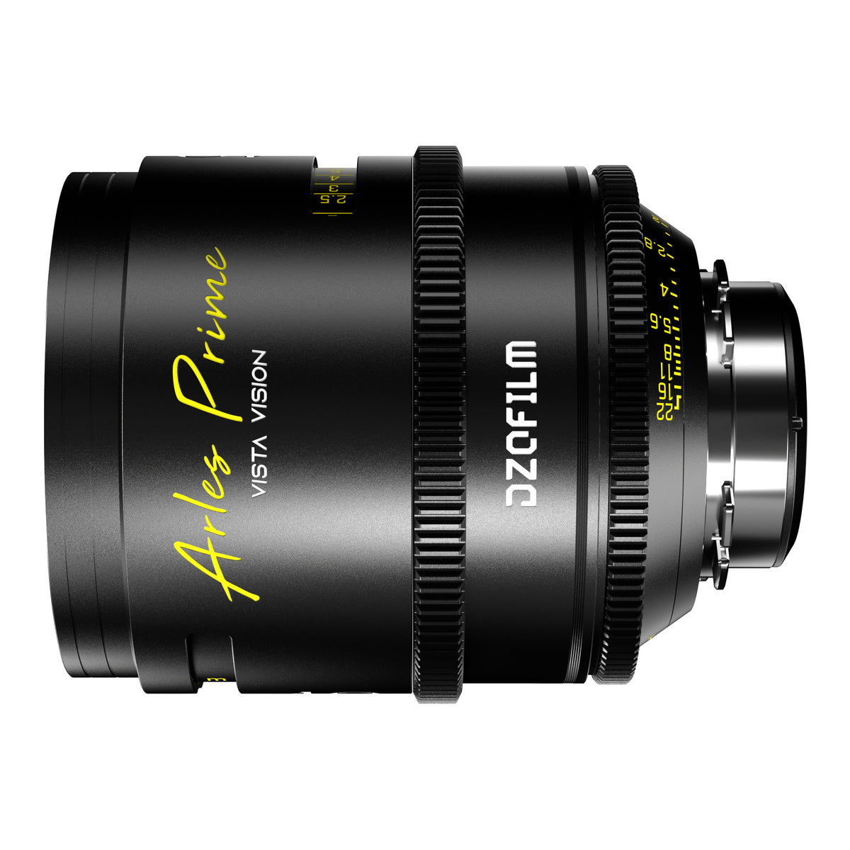 DZOFilm Arles 40mm T1.4 FF/VV Prime Cine Lens (ARRI PL, meter), opposite side view
