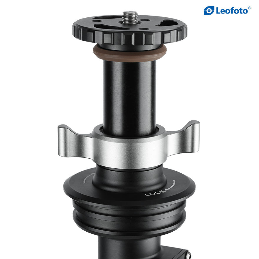 Leofoto Geared Center Column GC-364C With 75mm Bowl Adaptor