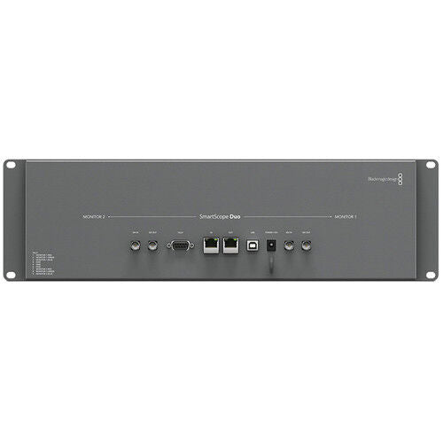 Blackmagic Design SmartScope Duo 4K Rack-Mounted Dual 6G-SDI Monitors image 3