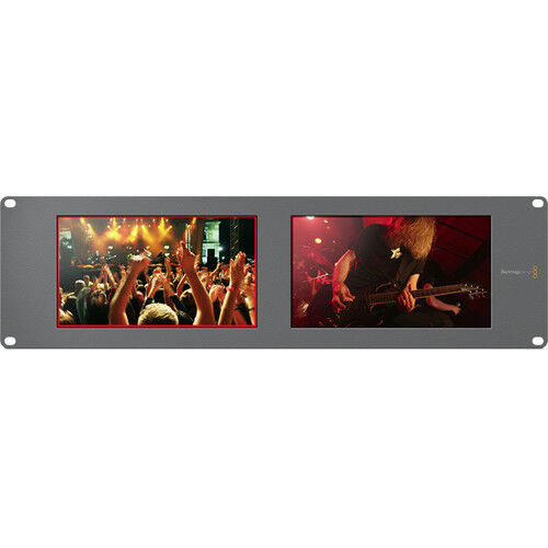 Blackmagic Design SmartScope Duo 4K Rack-Mounted Dual 6G-SDI Monitors image 4