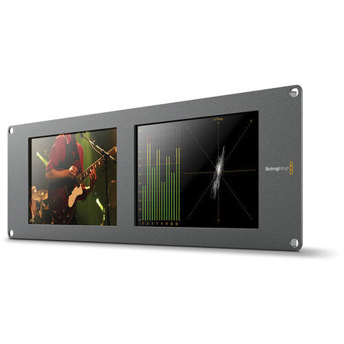 Blackmagic Design SmartScope Duo 4K Rack-Mounted Dual 6G-SDI Monitors image 2