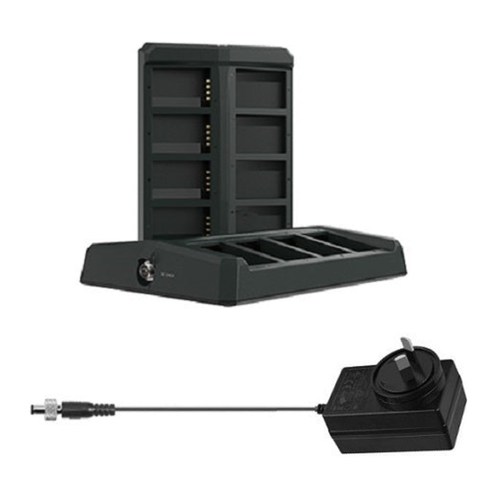 Hollyland Solidcom C1 8-Slot Battery Charger With AUS Power Plug image 1
