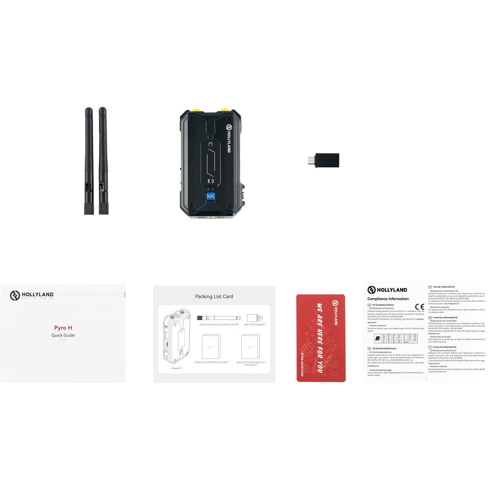 Hollyland Pyro - H 4K HDMI Wireless Video Transmission Receiver Unit Only image 5