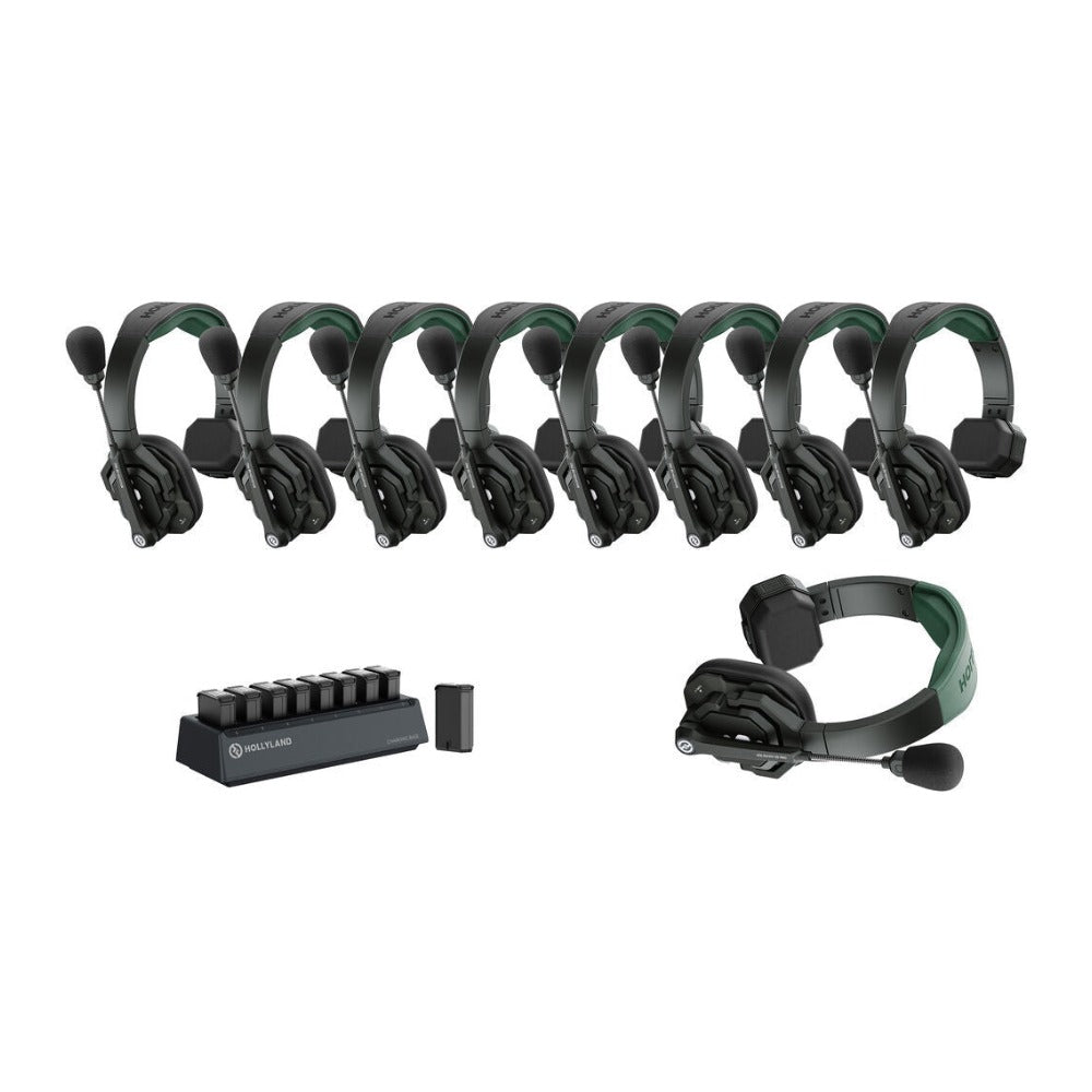 Hollyland Solidcom SE Pro 1.9GHz Wireless Intercom Kit with 9 Headsets image 1