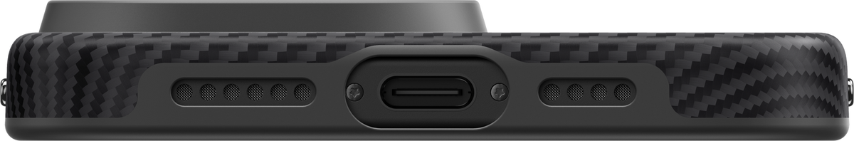 PITAKA Aramid Fibre UltraGuard Case for iPhone 16 Pro Black/Grey