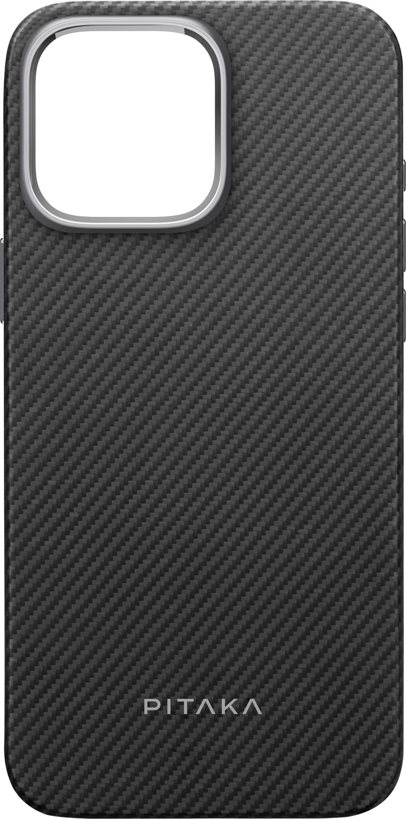 PITAKA Aramid Fibre UltraGuard Case for iPhone 16 Pro Black/Grey