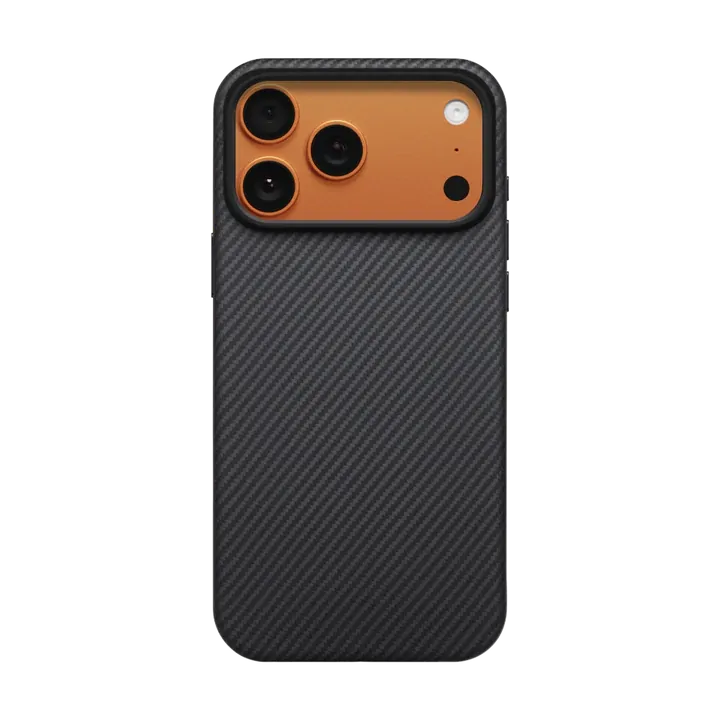 PITAKA Aramid Fibre UltraGuard Case for iPhone 17 Pro Max Black/Grey