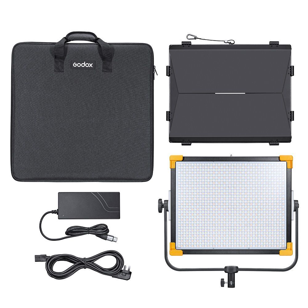Godox LD150RS 150W RGB Panel Light Inc Barndoors image 7