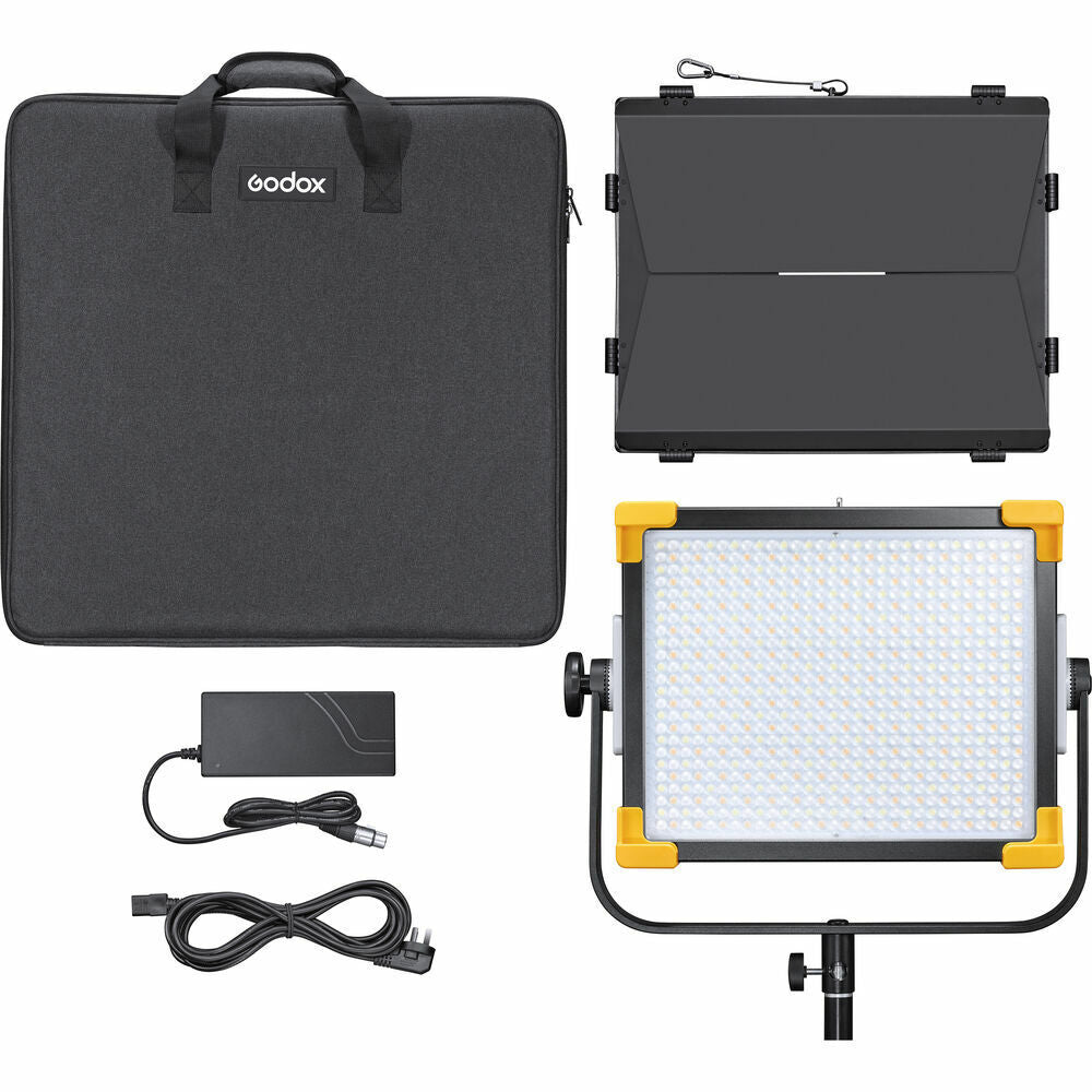 Godox LD75R 75W RGB Panel Light Inc Barndoors image 7