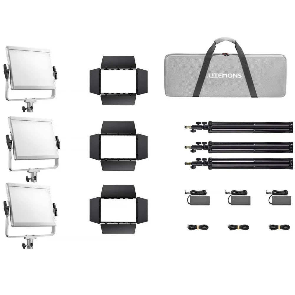 Godox Litemons LP1200R RGB LED Light Panel (3-Light Kit) image 5