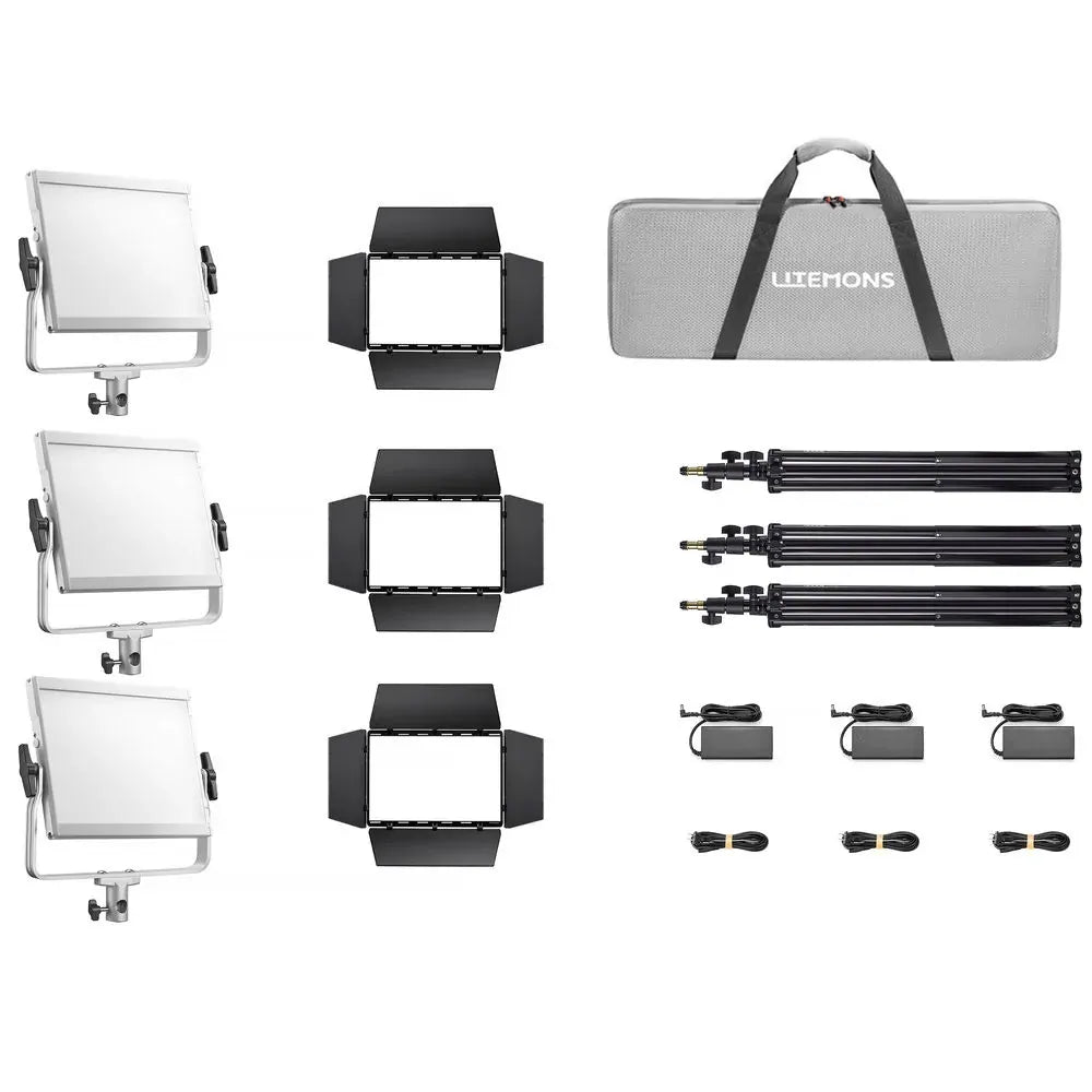 Godox Litemons LP600R RGB LED Light Panel (3-Light Kit) image 5