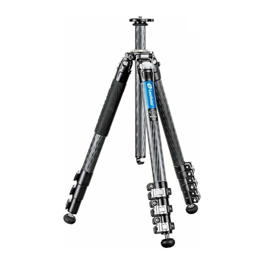 Leofoto Manba Series LV-284C Carbon Fiber Video Tripod with Flip Lock