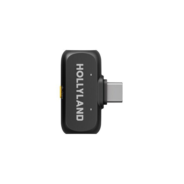 Hollyland Lark A1 Wireless Microphone Kit for Smartphones - Black image 4