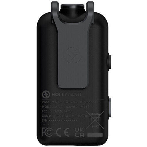 Hollyland LARK MAX 2 Clip-On Wireless Microphone Transmitter (Space Gray, 2.4 GHz) image 2
