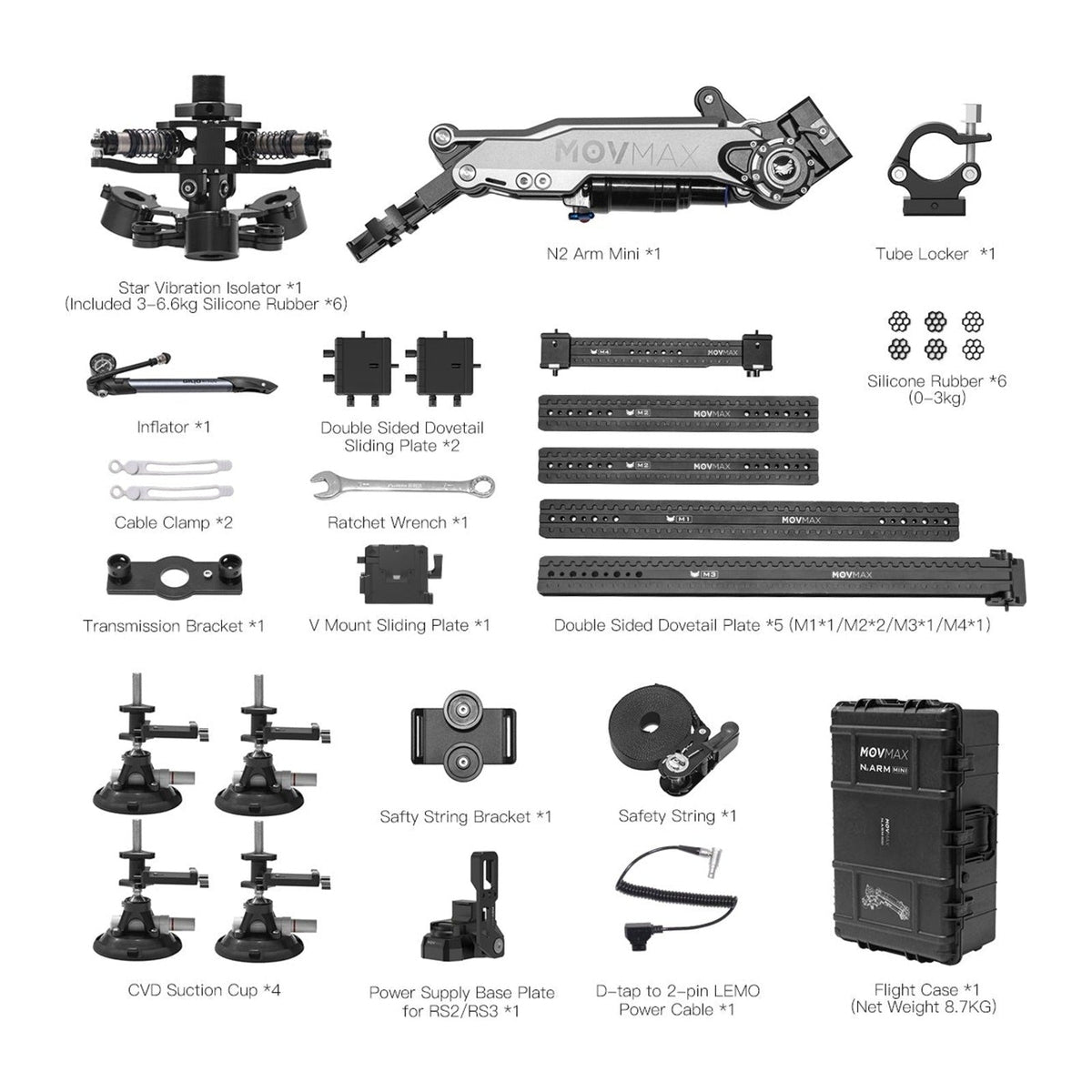 MOVMAX MOVAMX N2 Air Arm Mini Kit