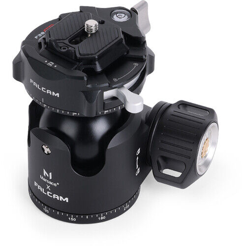 FALCAM F38 Pro Quick Release Low Gravity Dual Panorama Ball Head XB-3R