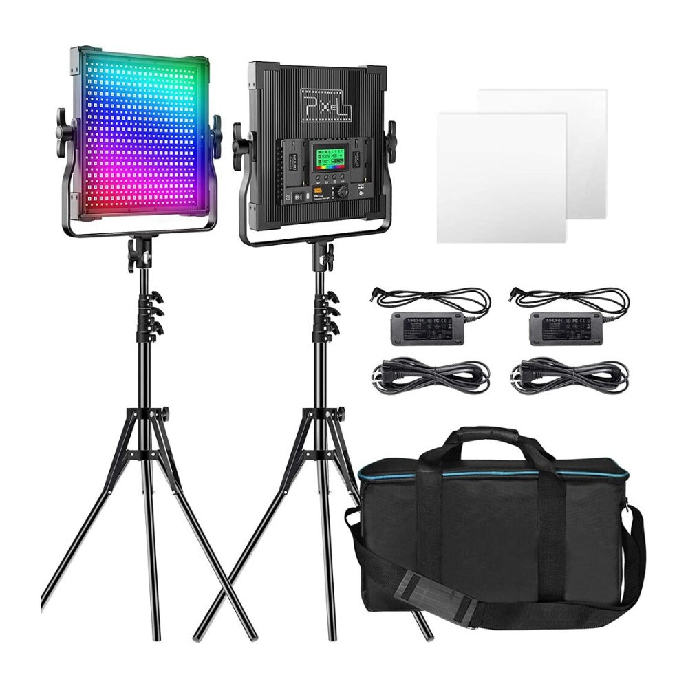 Pixel P45RGB 360° RGB LED Light With Softbox Kit